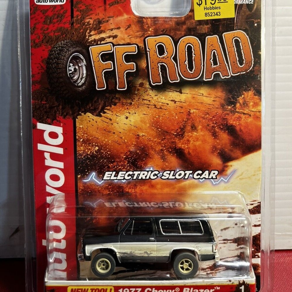 Sealed NEW! Auto World 2022 Off Road 1977 Chevy Blazer Ultra G Slot Car Misp Moc